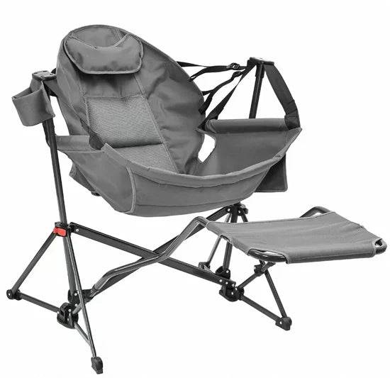 Heavy-Duty 450lbs Hammock Camping Chair – Portable Swing Seat with Pedal | Outdoor-Approved