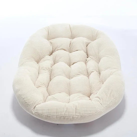 Rocking Papasan Egg Chair – Oversized Wicker Furniture for Indoors & Outdoors, with Ultra-Thick