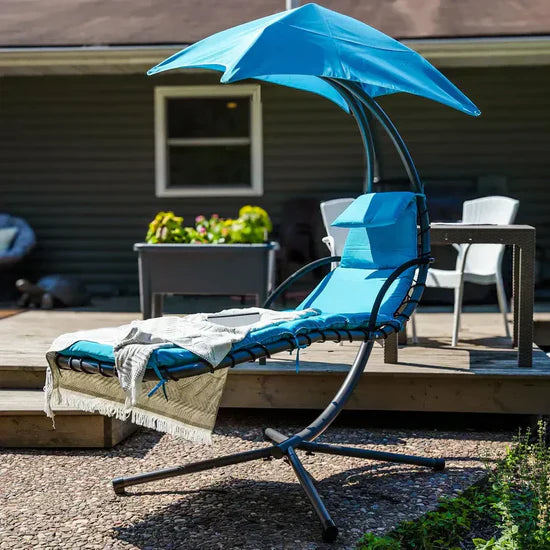 Steel Ergonomic Hammock Chair – Includes Premium Cushions & Pillows | Ultimate Comfort