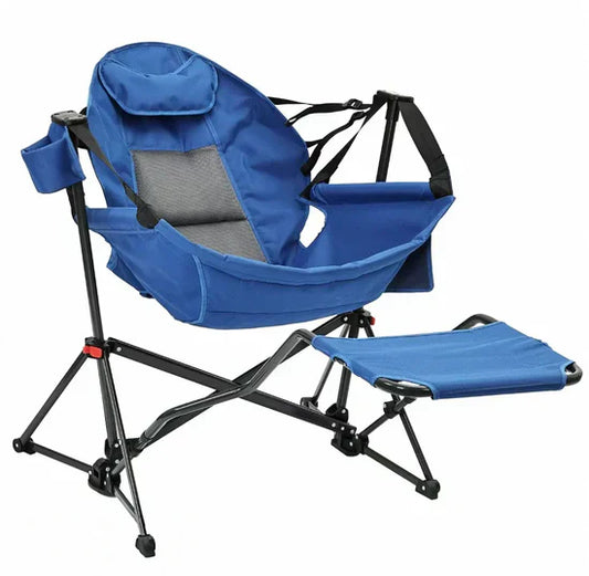 Heavy-Duty 450lbs Hammock Camping Chair – Portable Swing Seat with Pedal | Outdoor-Approved