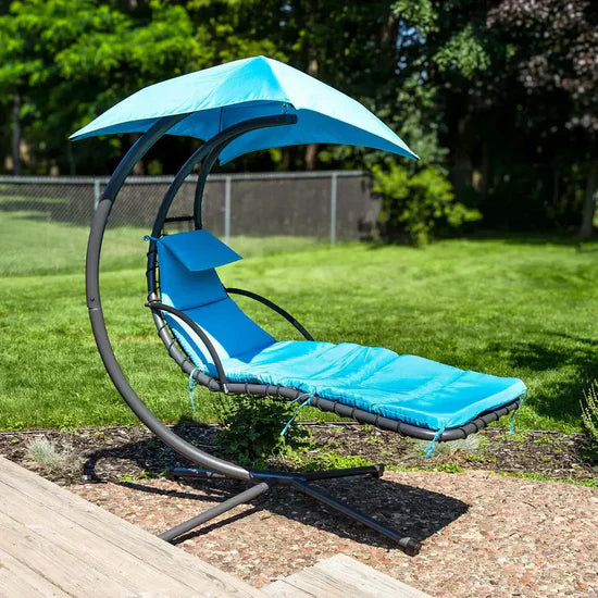 Steel Ergonomic Hammock Chair – Includes Premium Cushions & Pillows | Ultimate Comfort