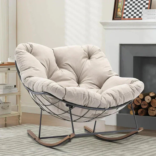 Zero-Gravity Ergonomic Recliner – Rocking Design with Cloud-Like Cushioning