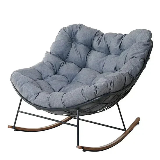 Zero-Gravity Ergonomic Recliner – Rocking Design with Cloud-Like Cushioning